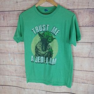 Vintage Star Wars Yoda Jedi I Am T-shirt